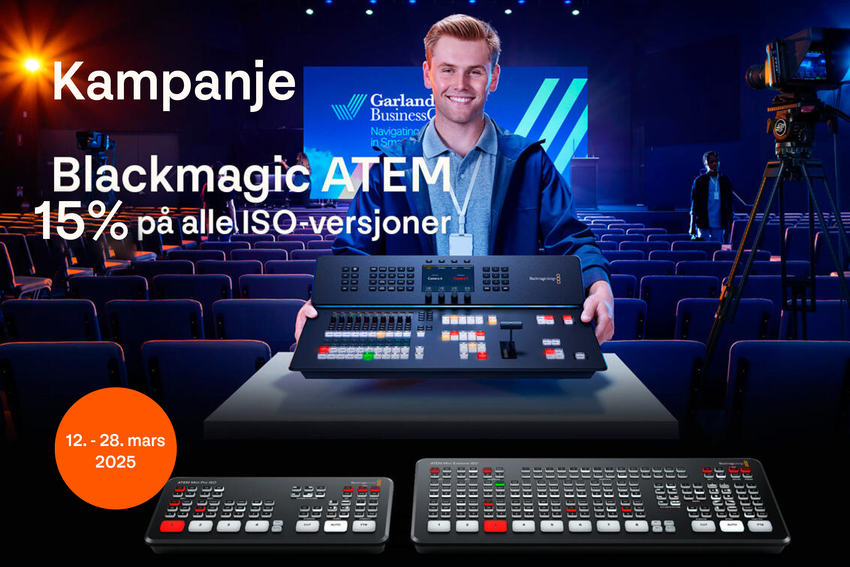 Kampanje på Blackmagic ATEM